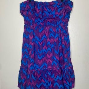 Strapless women’s dress
